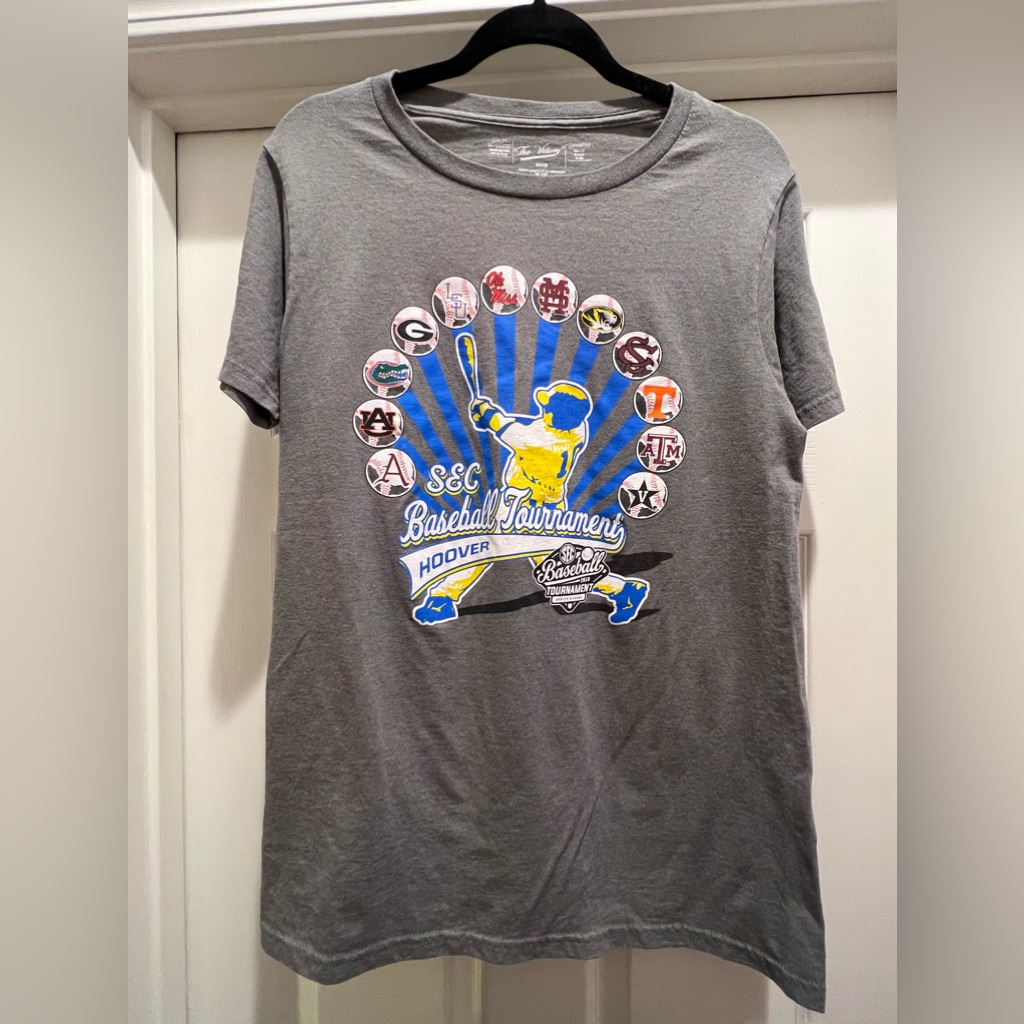 Vanderbilt Sec Baseball Tournament Champions 2018 TShirt Size M